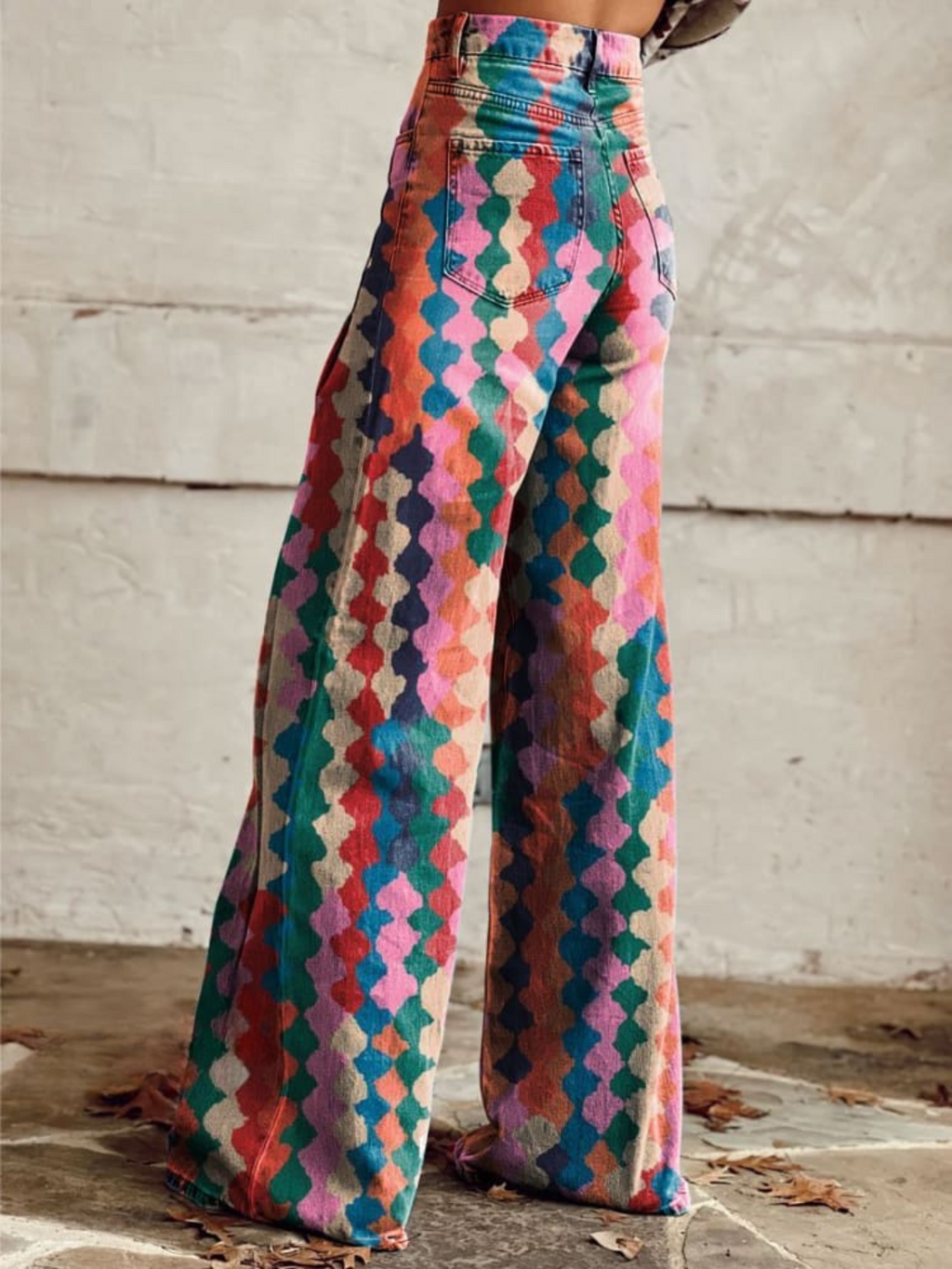 SOPHIE | Luźne Spodnie Boho
