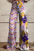 Emma | Kwiatowe Spodnie Boho