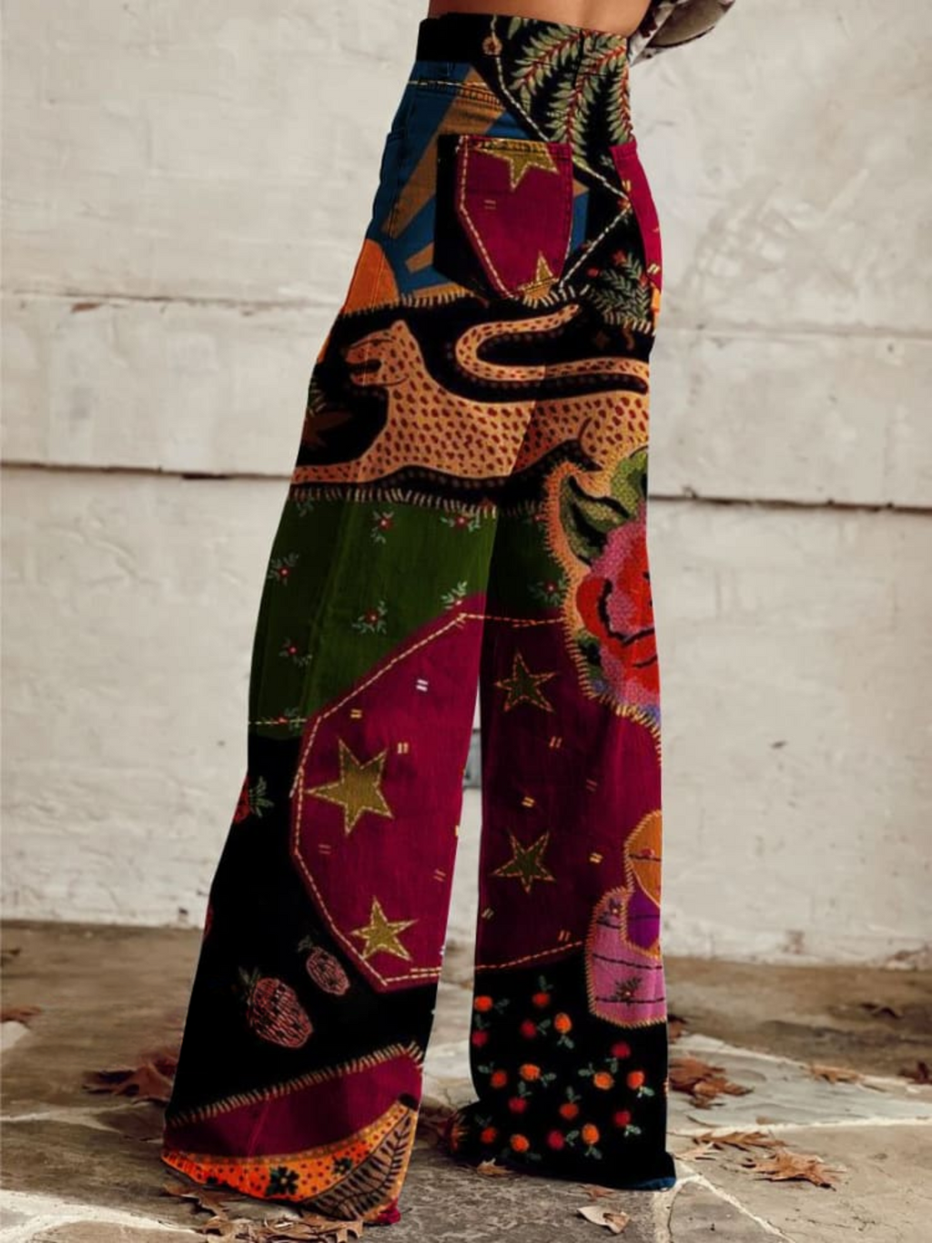 LENA | Eleganckie Spodnie Boho