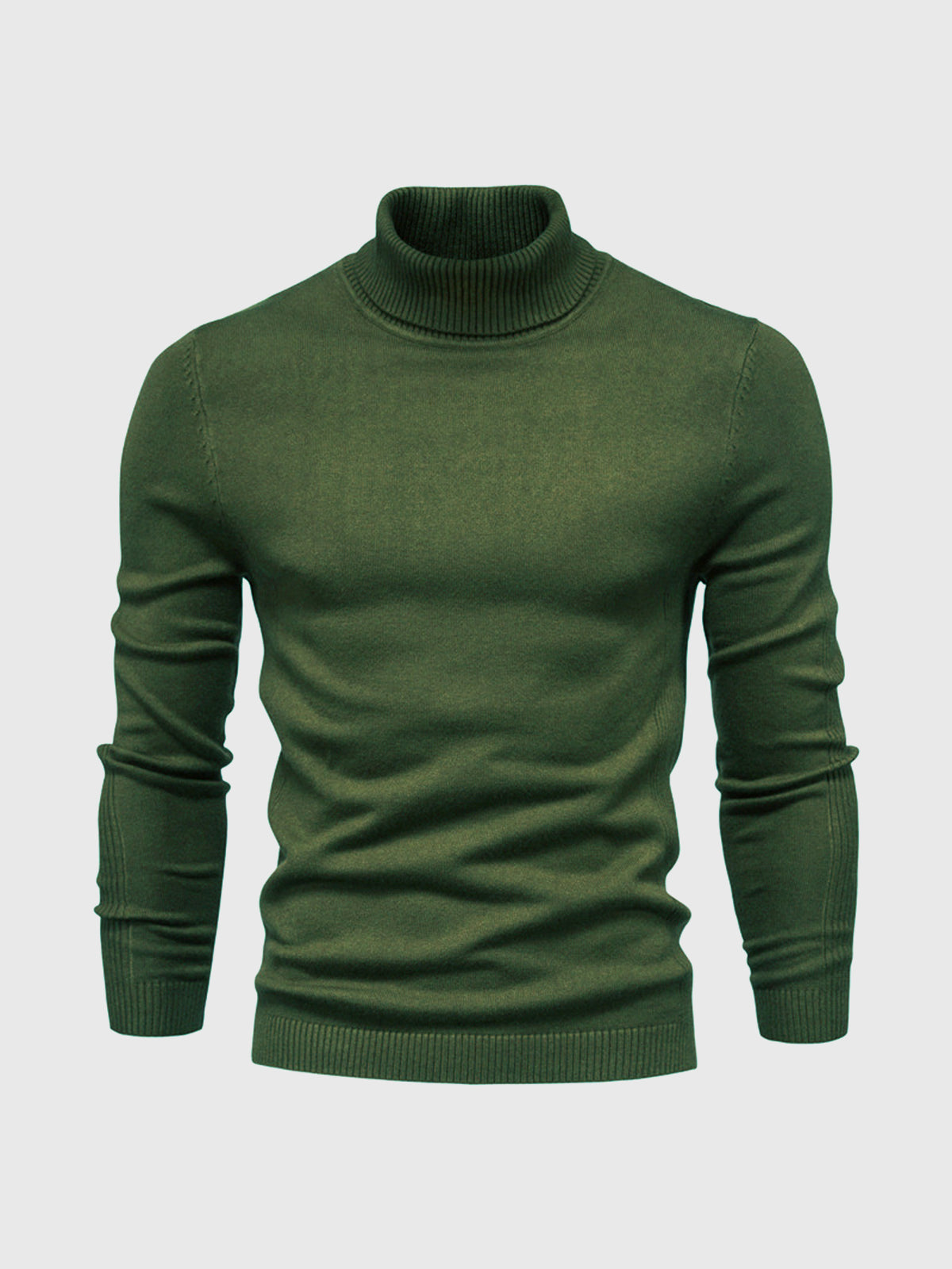 Wyrafinowany Stylowy Męski Sweter z Golfem