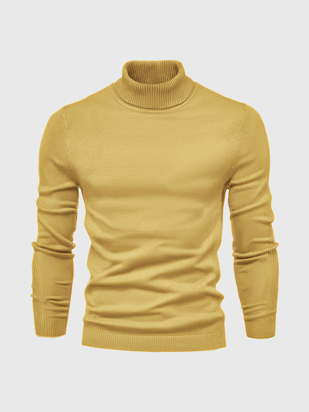 Wyrafinowany Stylowy Męski Sweter z Golfem