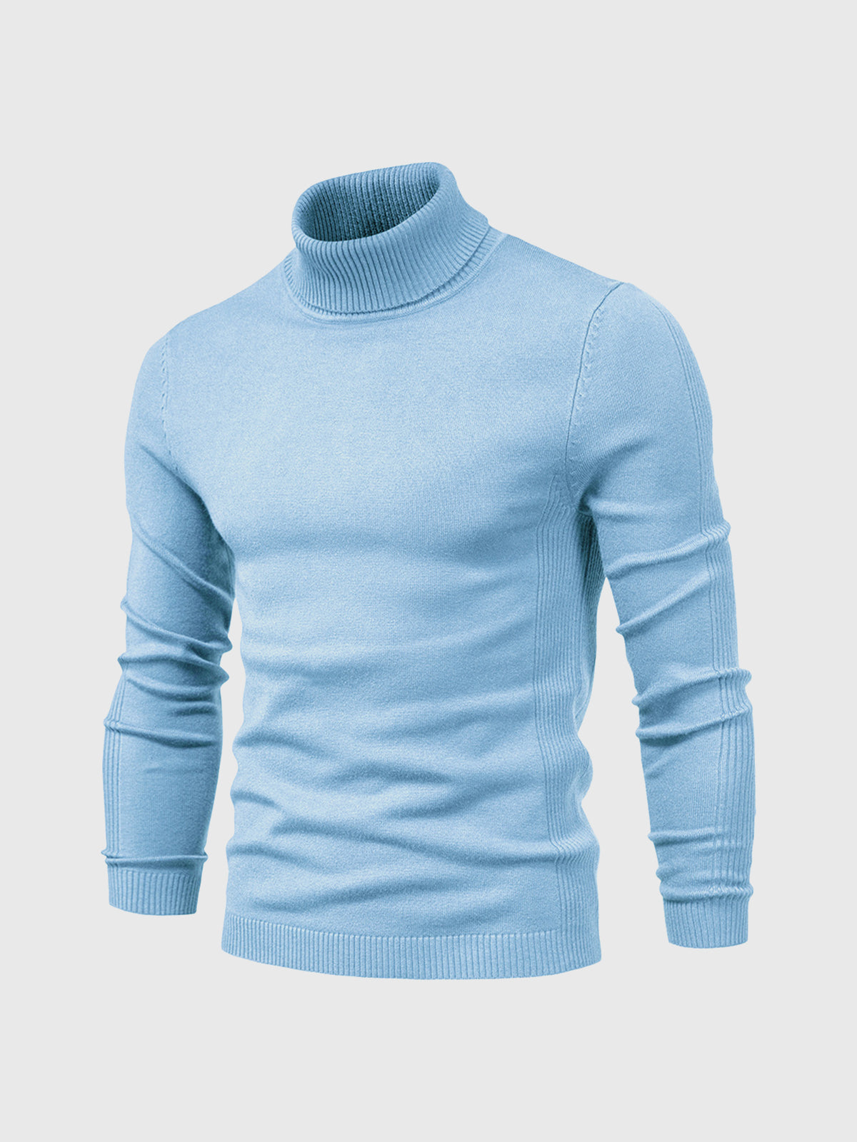 Wyrafinowany Stylowy Męski Sweter z Golfem