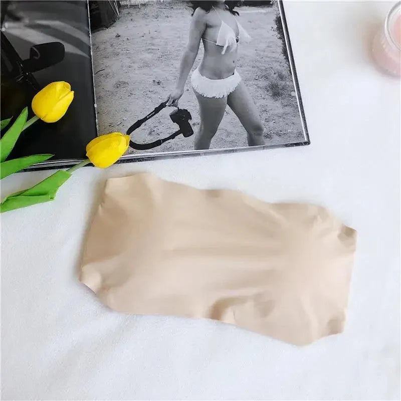 Biustonosz bandeau z regulowanym obwodem