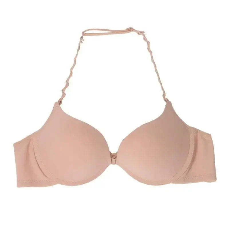 Biustonosz push-up z zapięciem z przodu