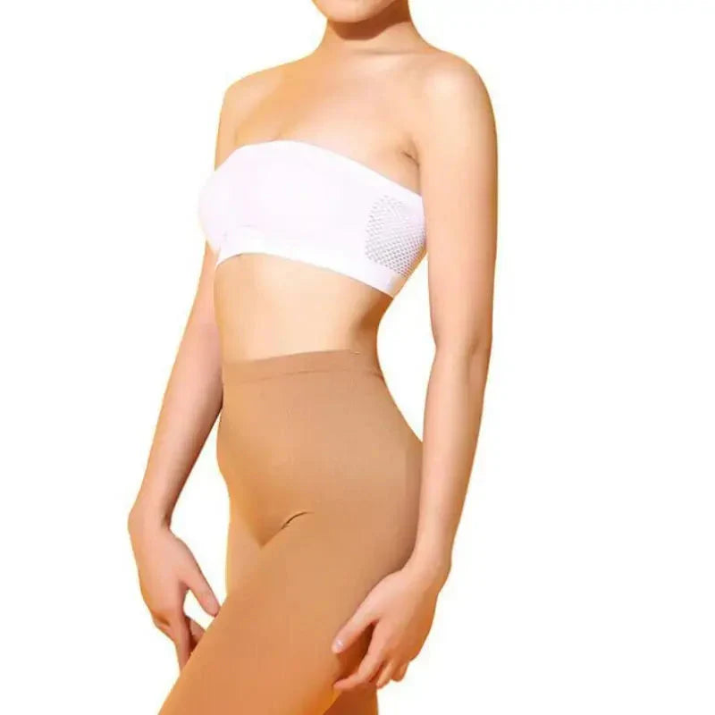 Biustonosz bandeau z siatką z tyłu