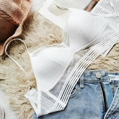 Biustonosz bralette obniżone plecy