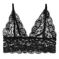Biustonosz koronkowy bralette prześwitujący