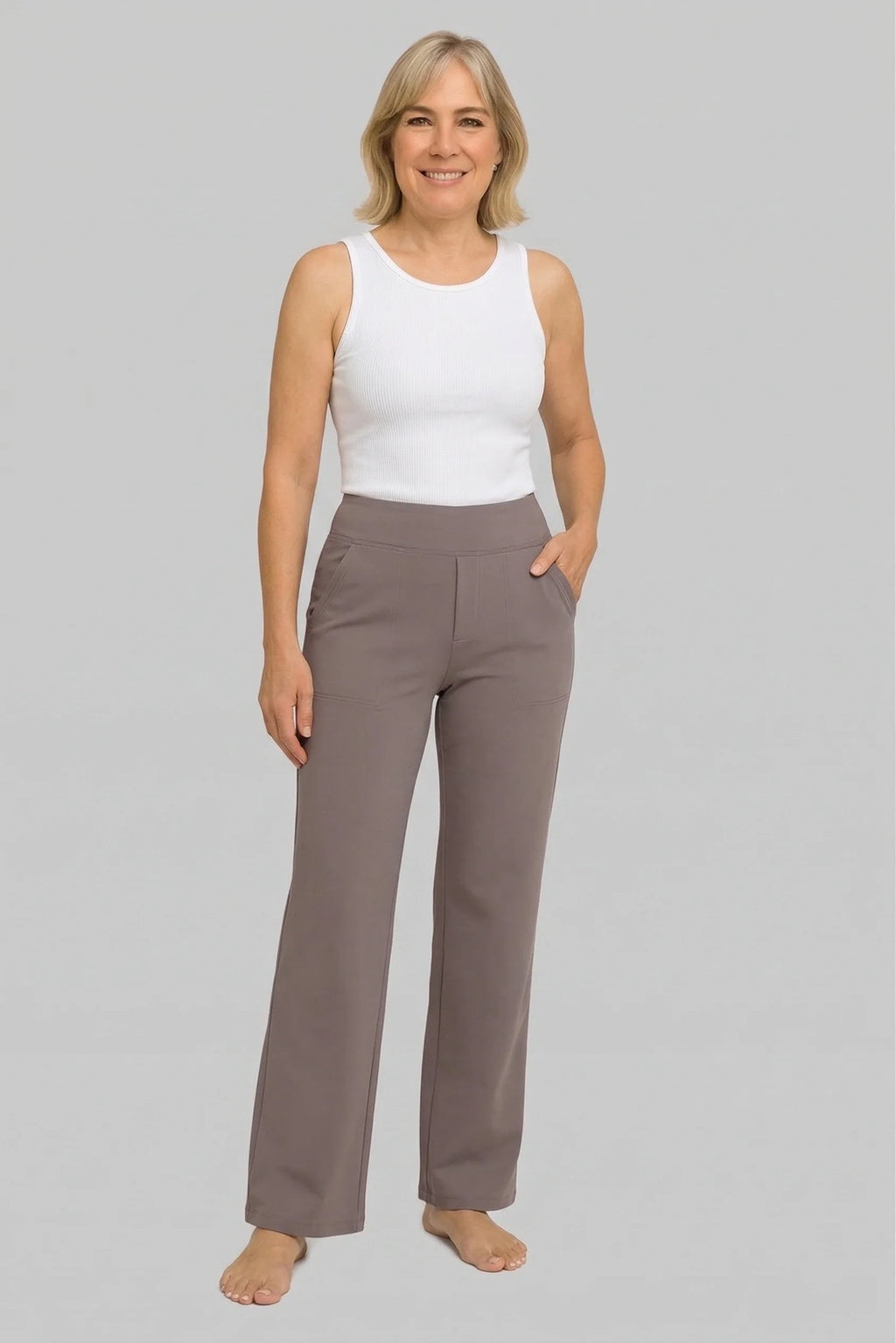 Klara | Modelujące spodnie stretch