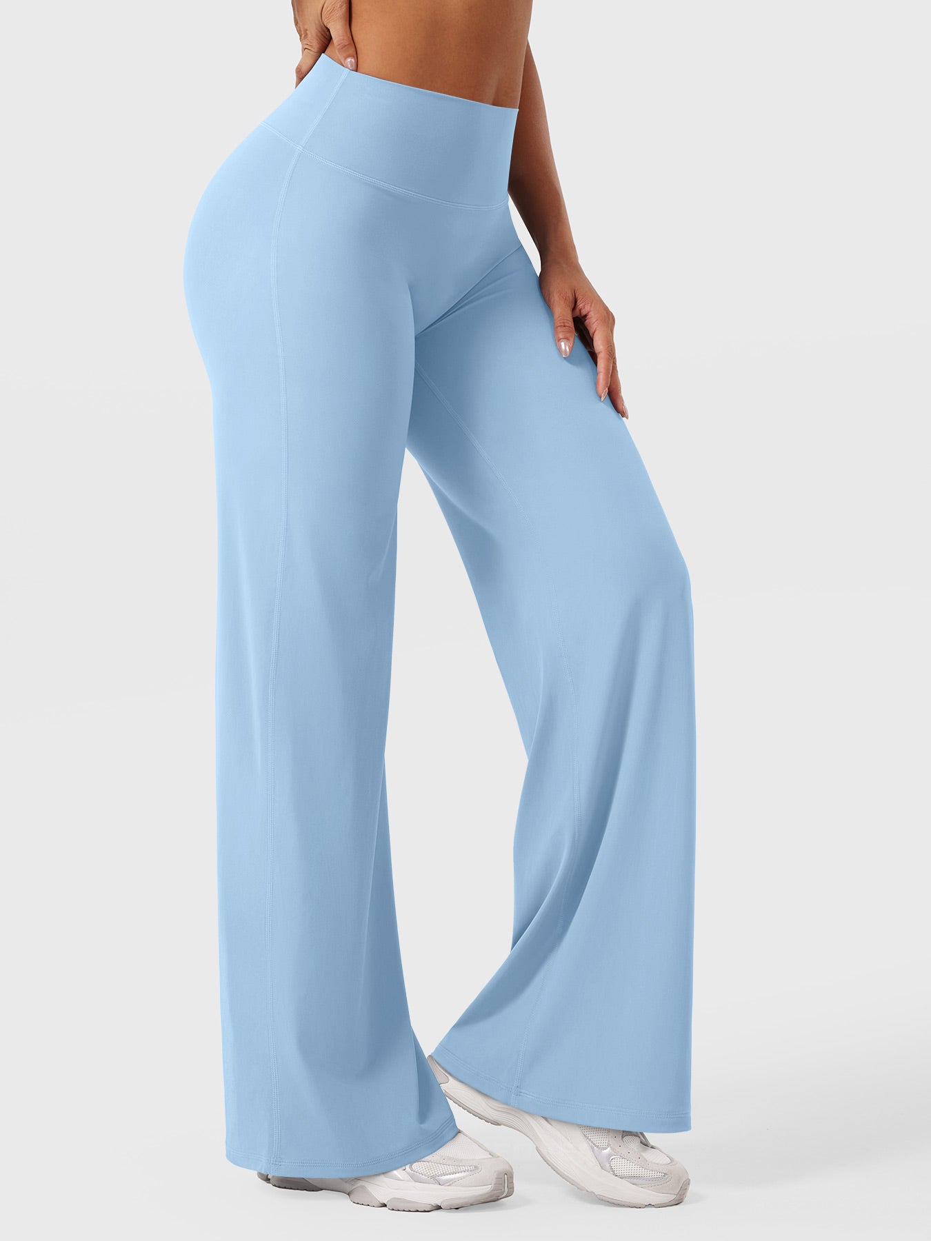 Spodnie Modelujące Wide Leg