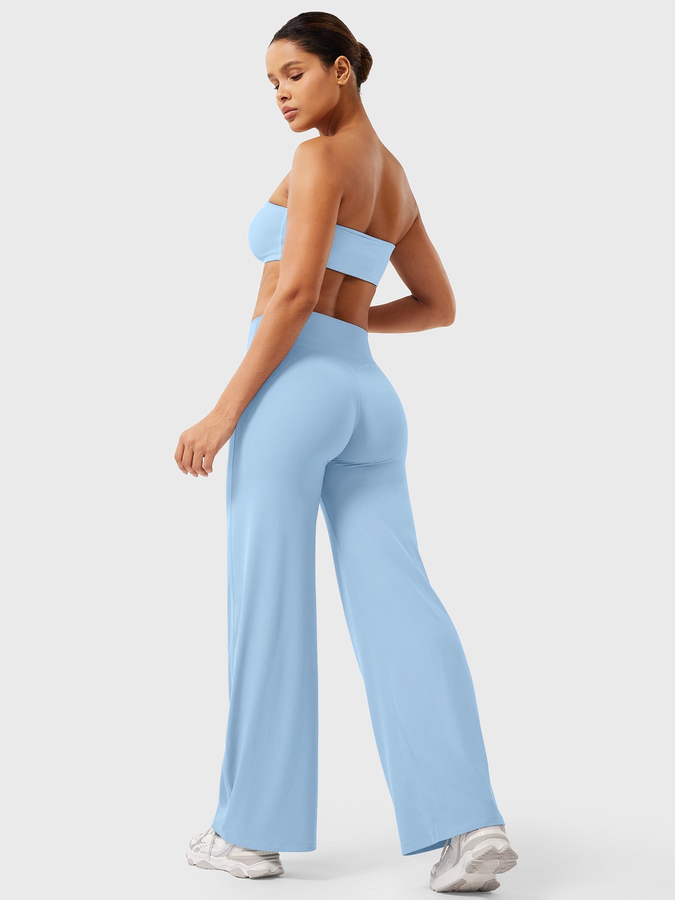 Spodnie Modelujące Wide Leg