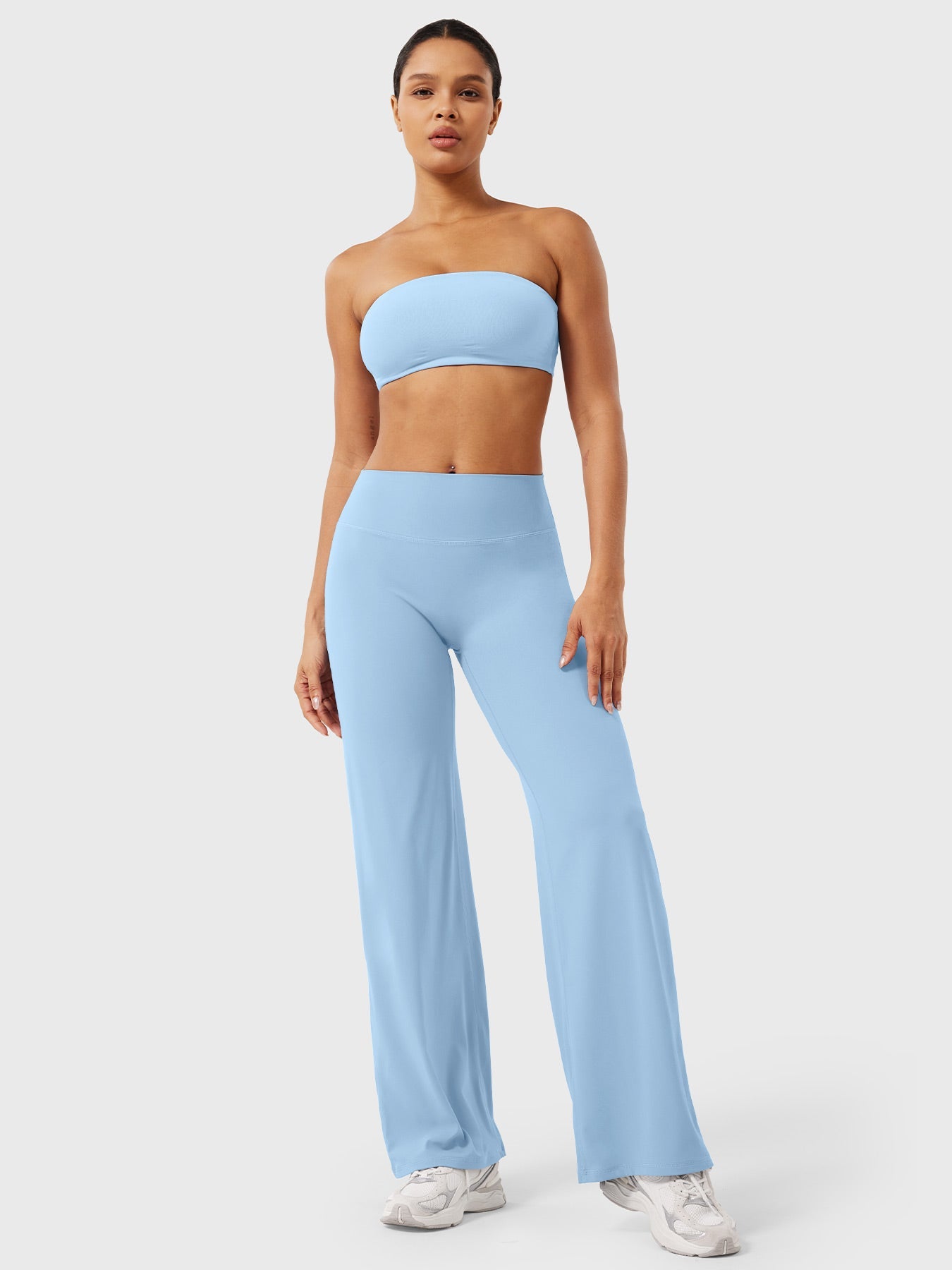 Spodnie Modelujące Wide Leg