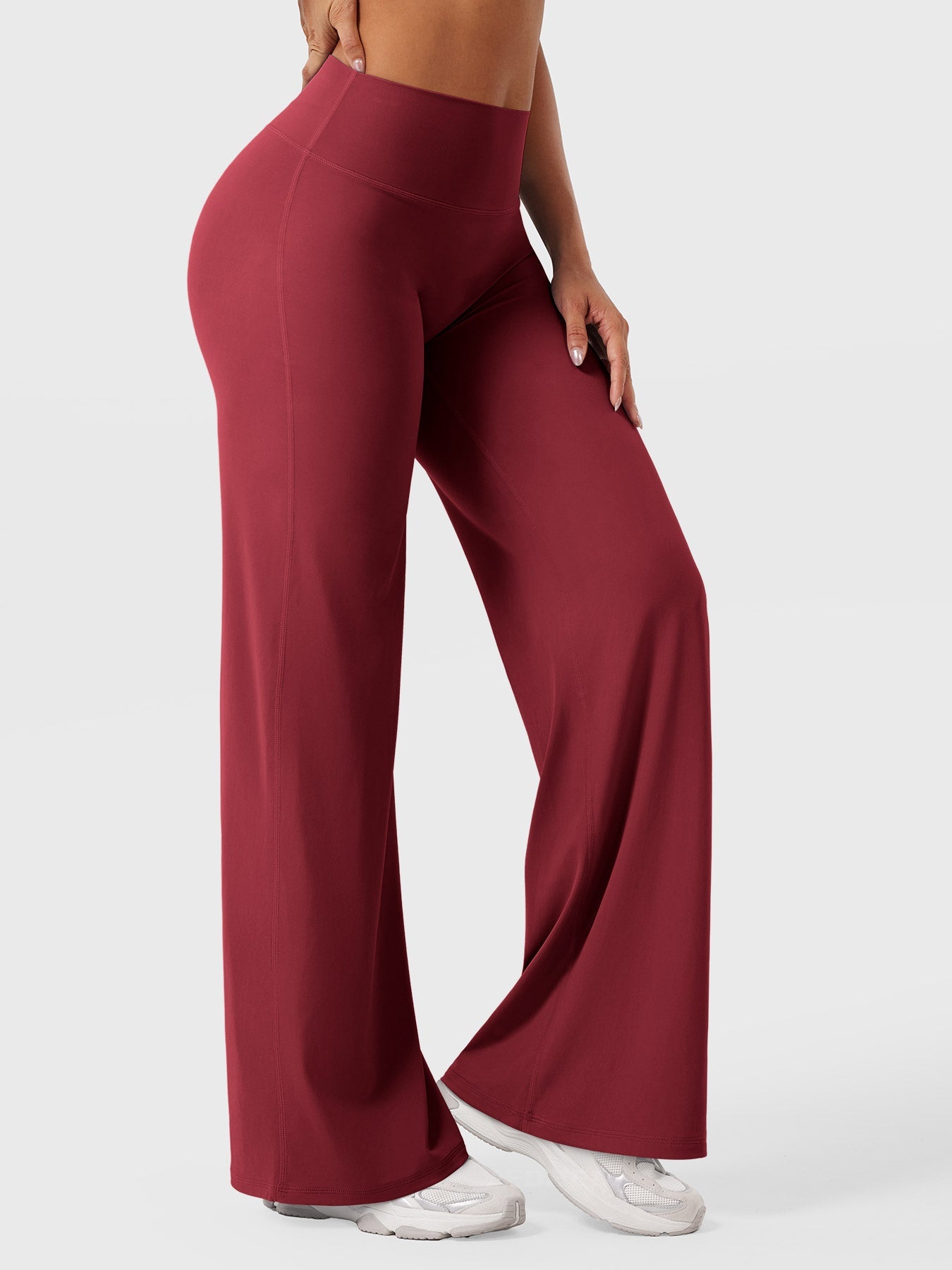 Spodnie Modelujące Wide Leg