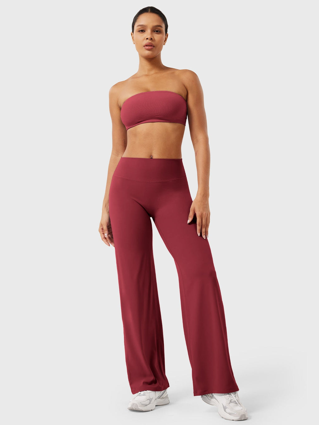 Spodnie Modelujące Wide Leg