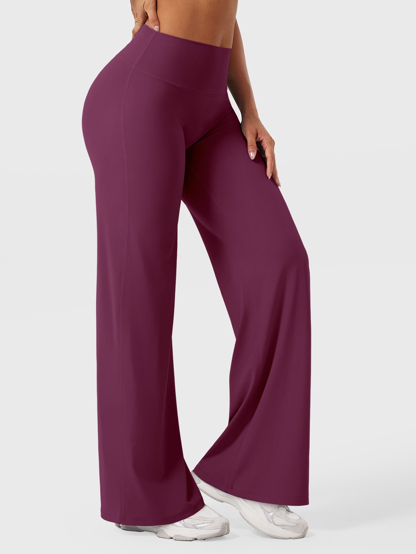Spodnie Modelujące Wide Leg