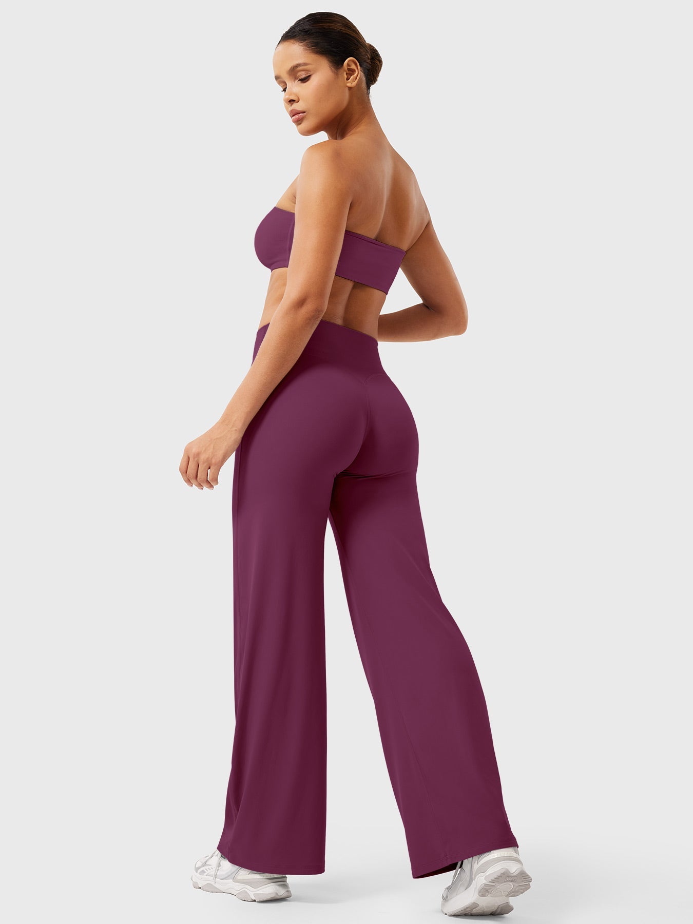 Spodnie Modelujące Wide Leg