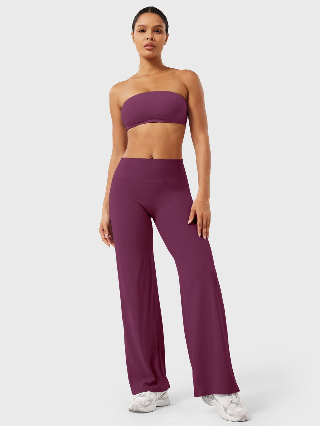 Spodnie Modelujące Wide Leg