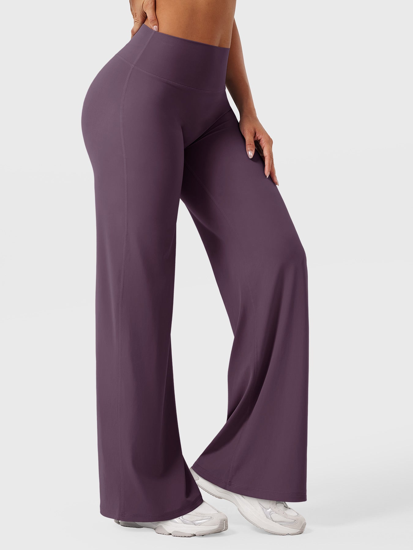 Spodnie Modelujące Wide Leg