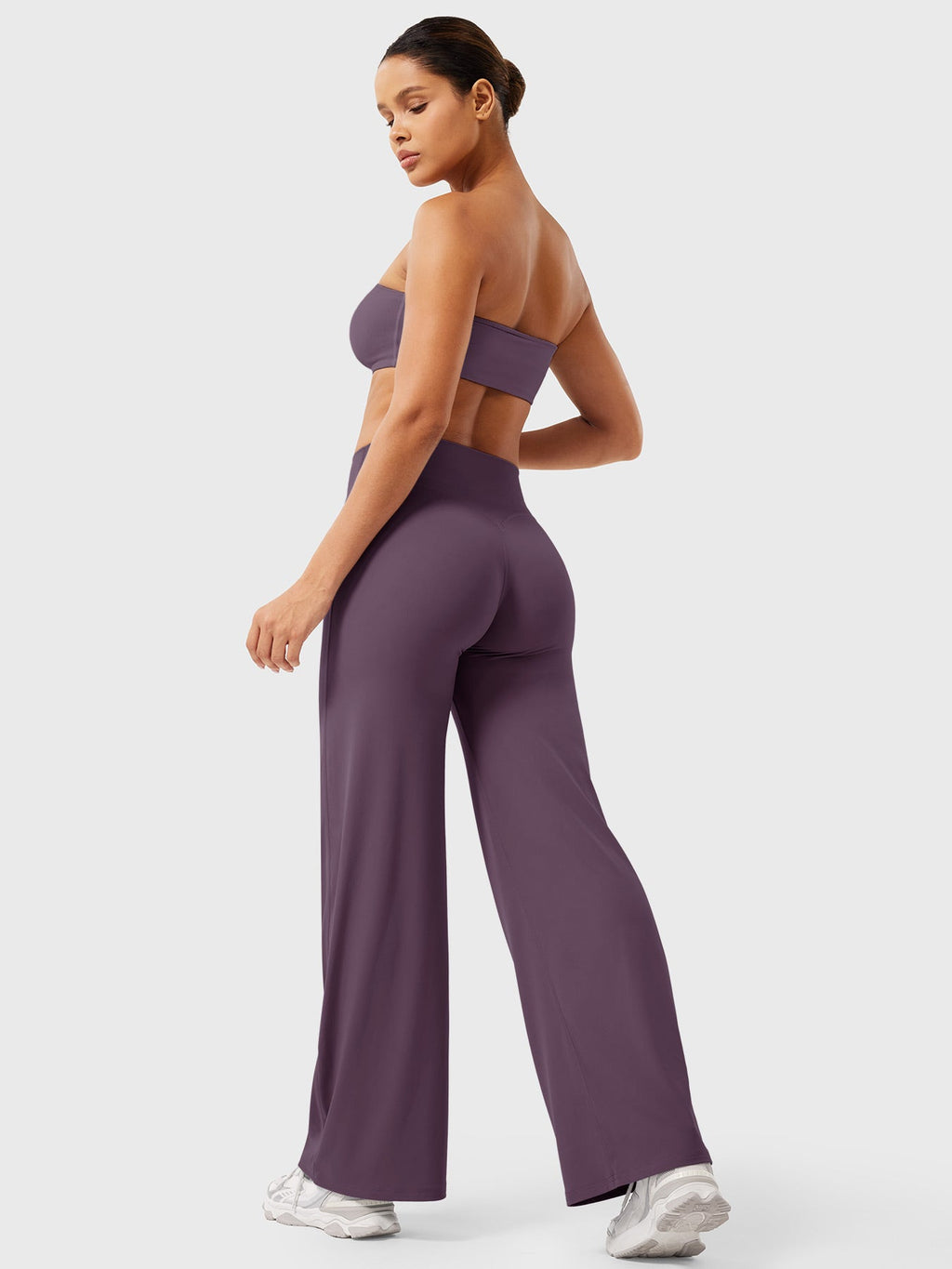 Spodnie Modelujące Wide Leg