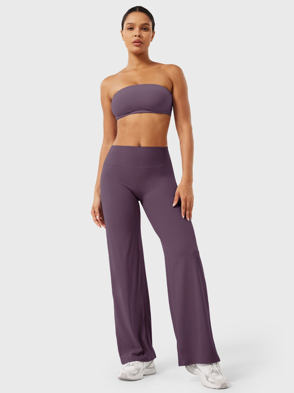 Spodnie Modelujące Wide Leg