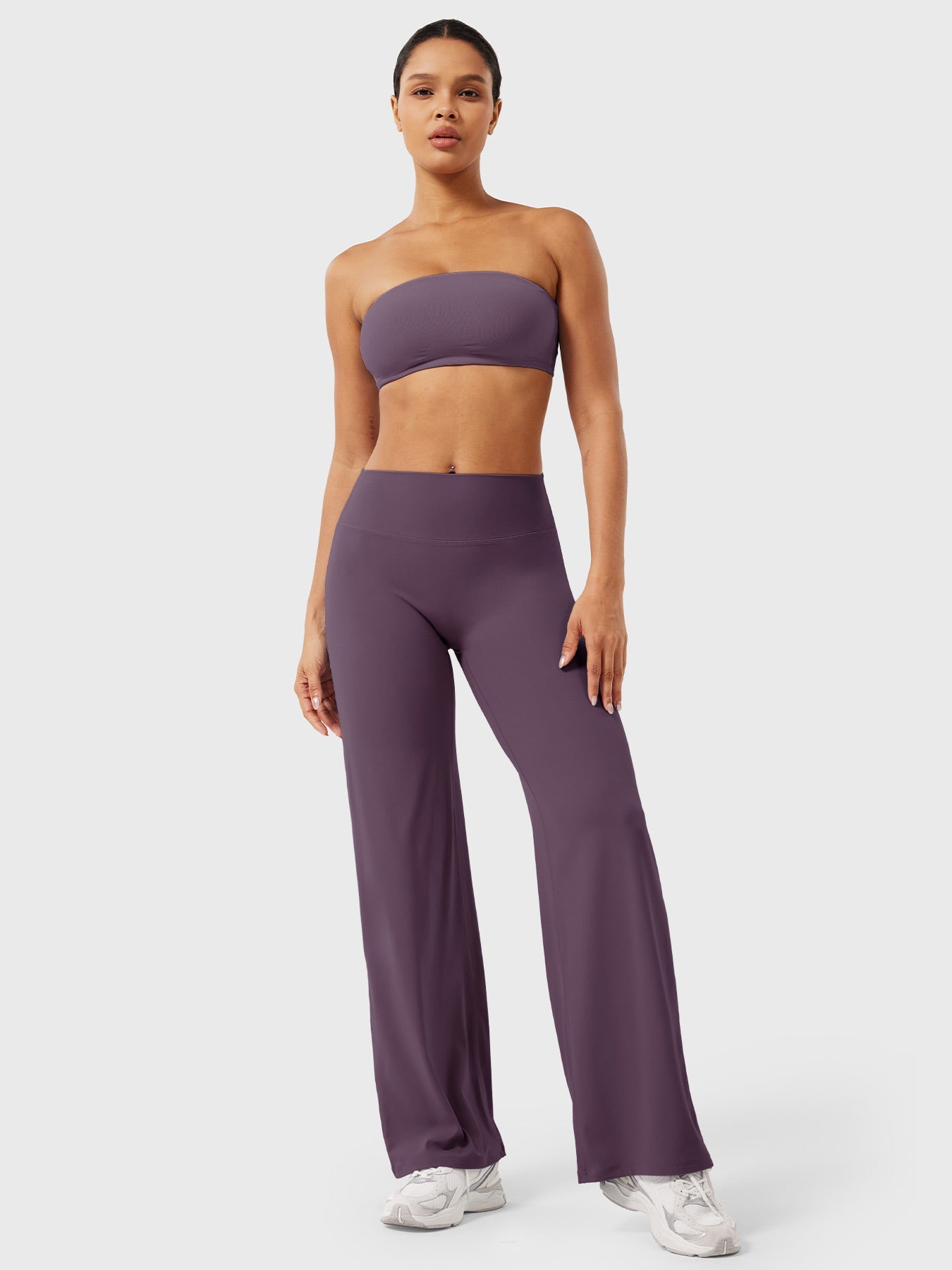 Spodnie Modelujące Wide Leg