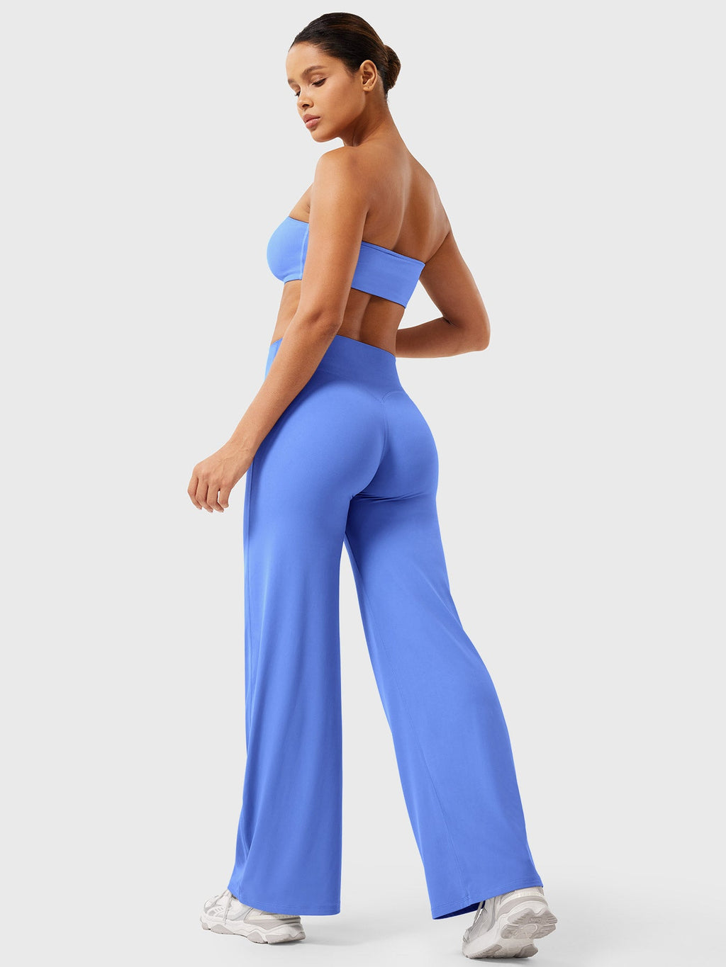 Spodnie Modelujące Wide Leg