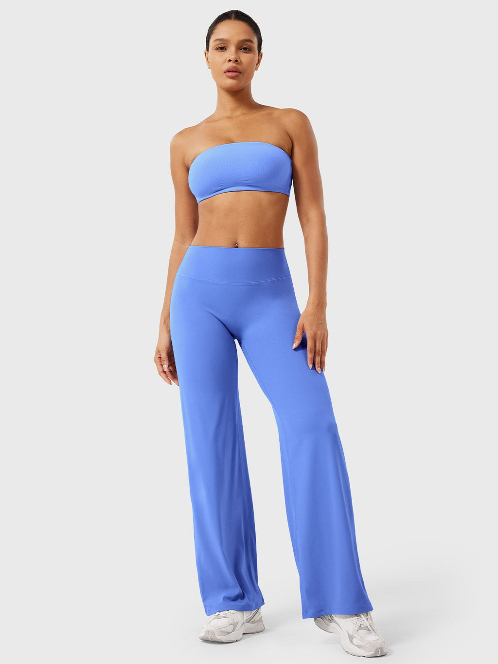 Spodnie Modelujące Wide Leg