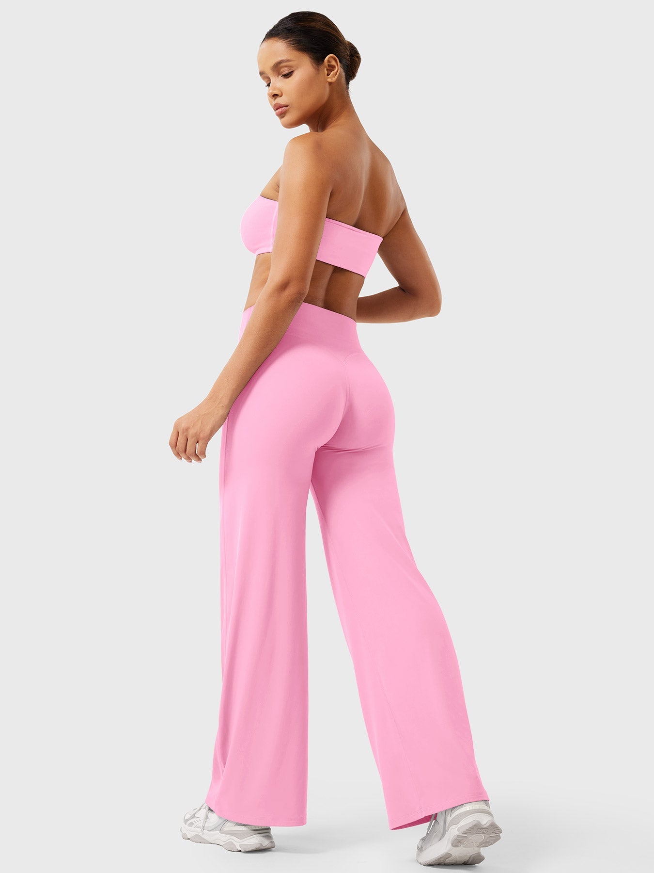 Spodnie Modelujące Wide Leg