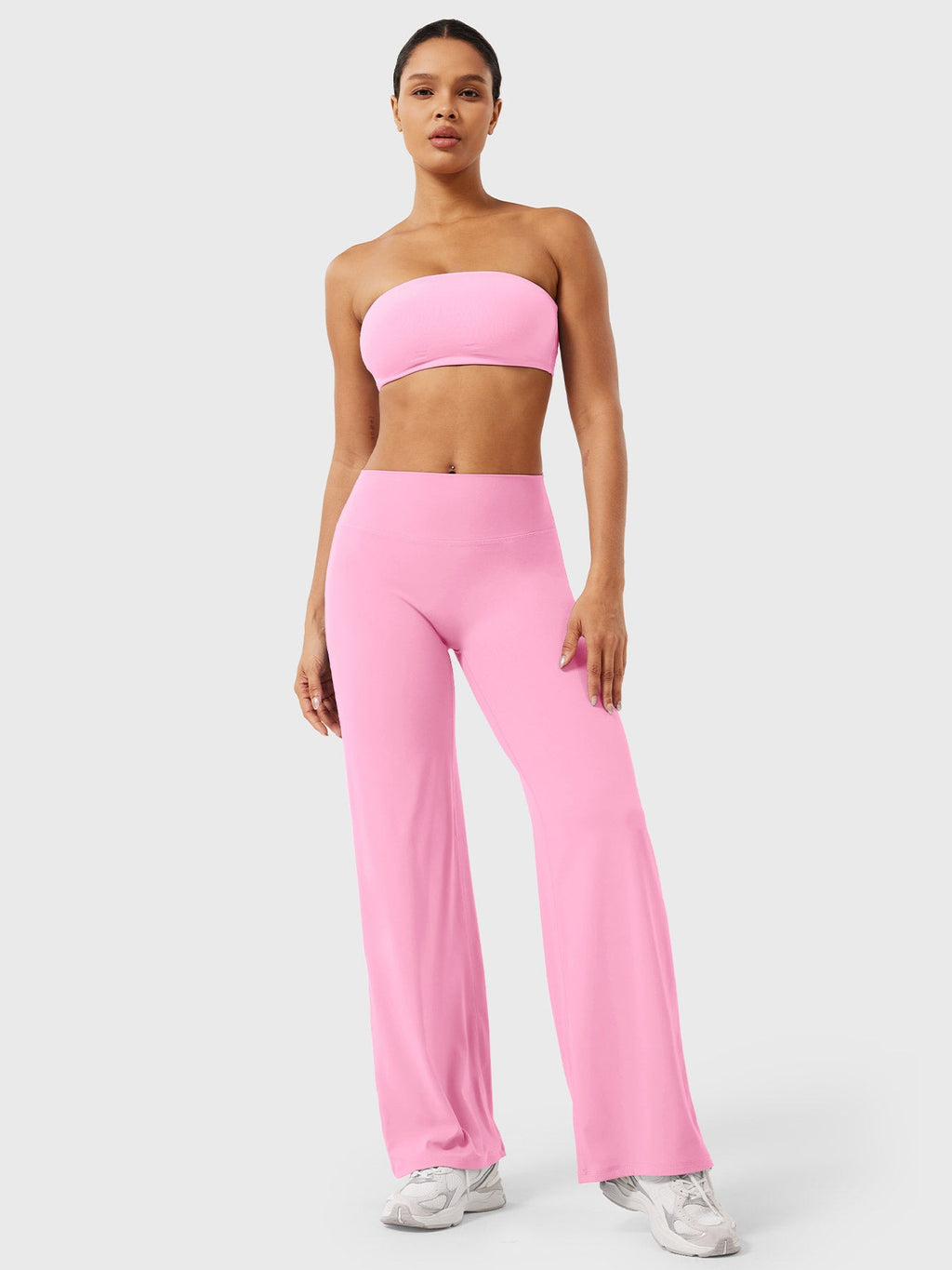 Spodnie Modelujące Wide Leg