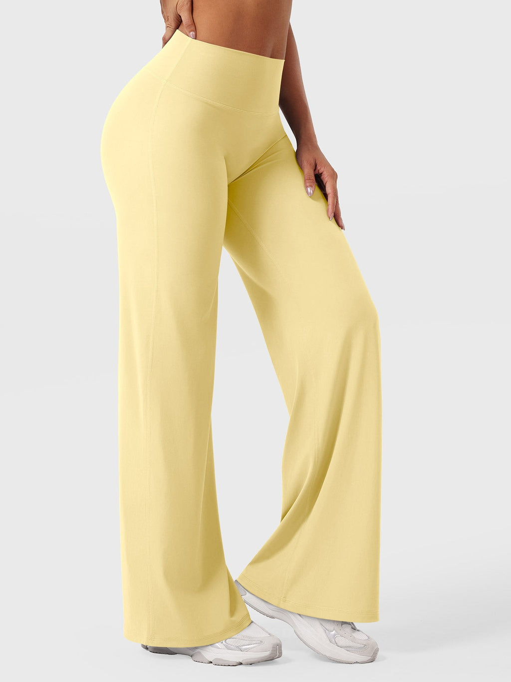 Spodnie Modelujące Wide Leg