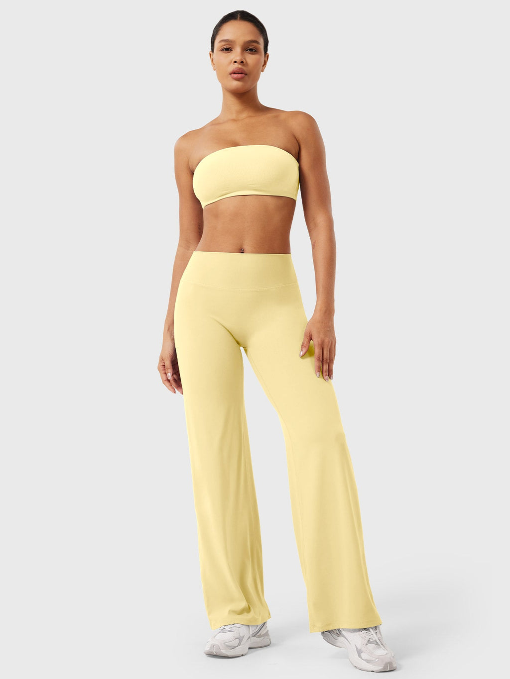 Spodnie Modelujące Wide Leg