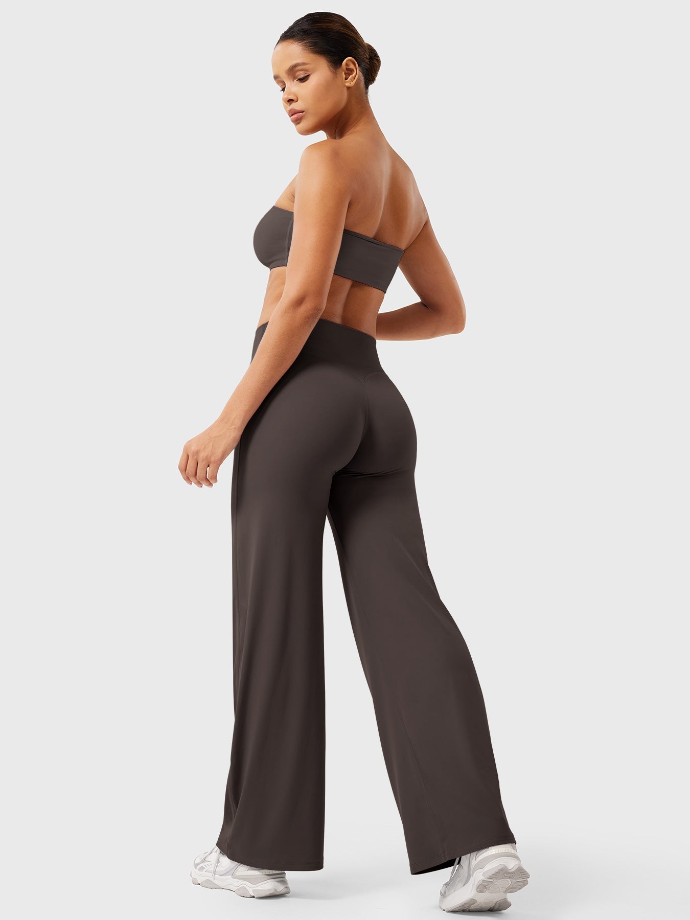 Spodnie Modelujące Wide Leg