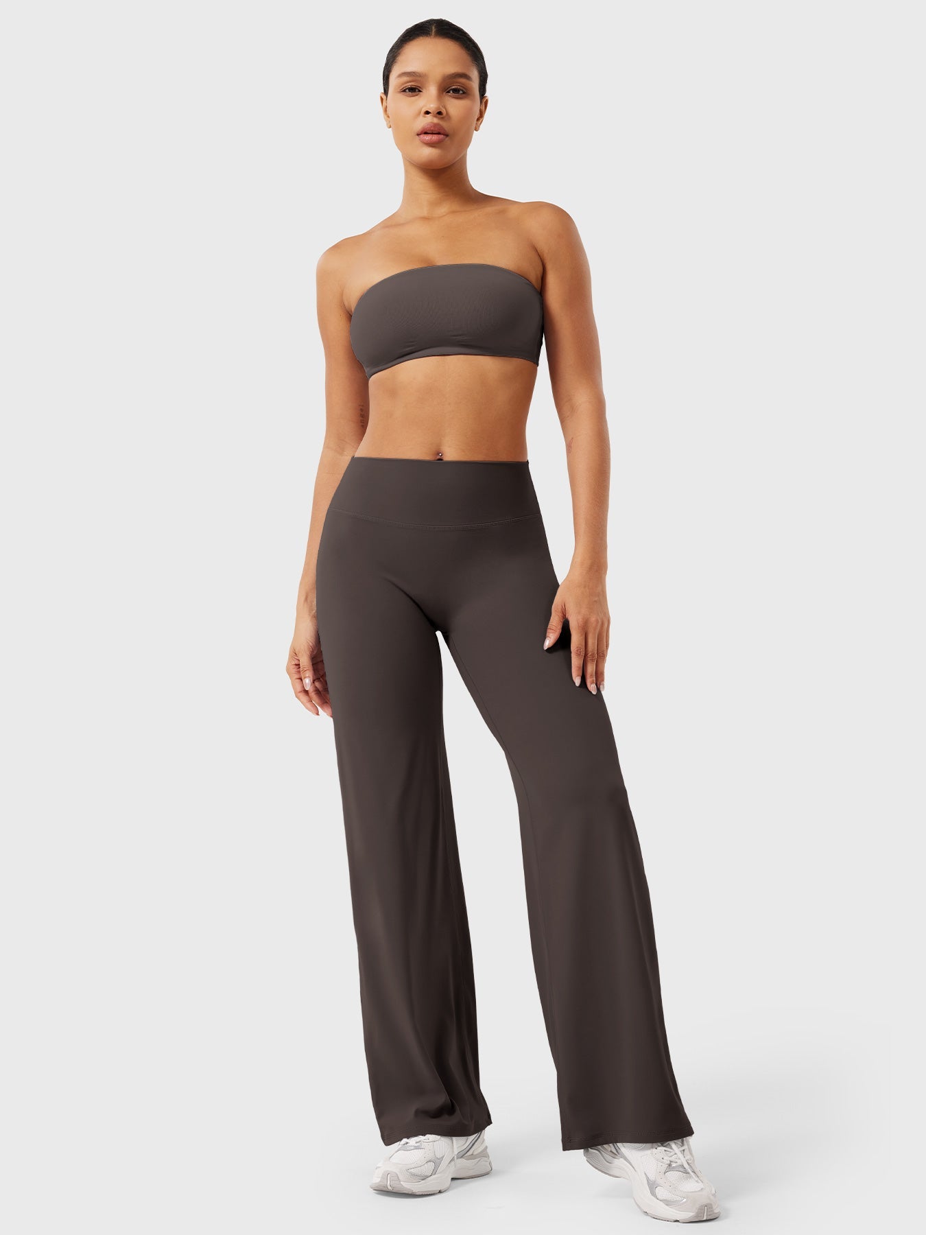 Spodnie Modelujące Wide Leg