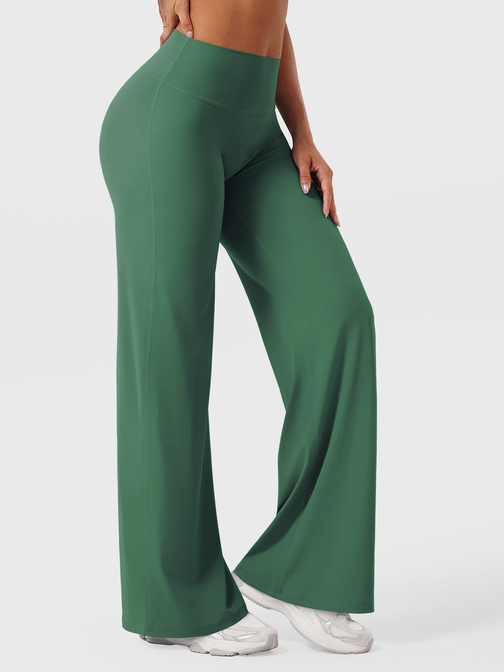 Spodnie Modelujące Wide Leg