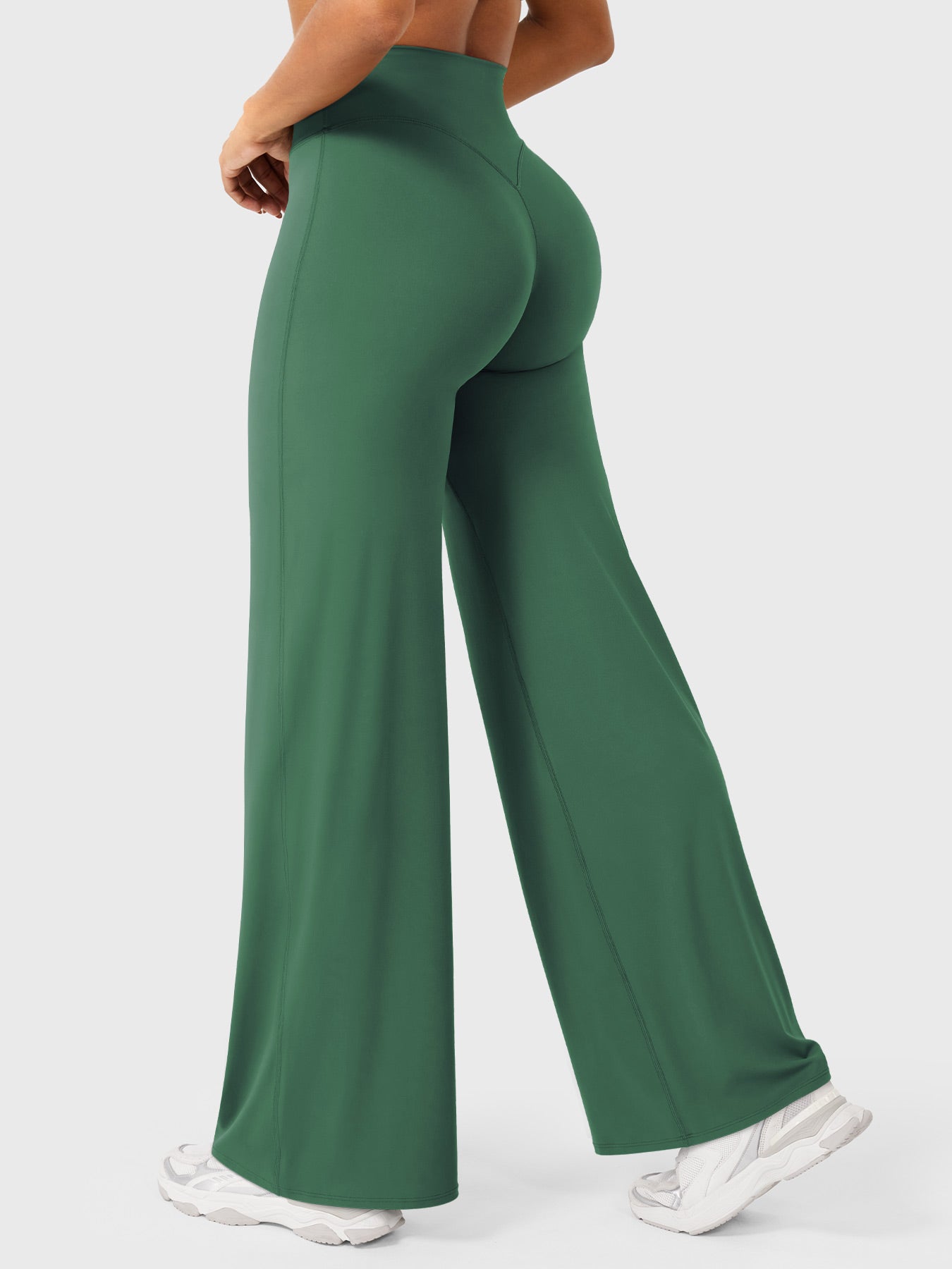 Spodnie Modelujące Wide Leg