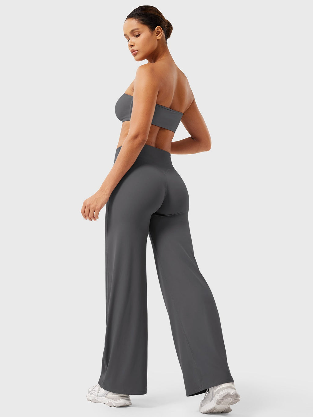 Spodnie Modelujące Wide Leg