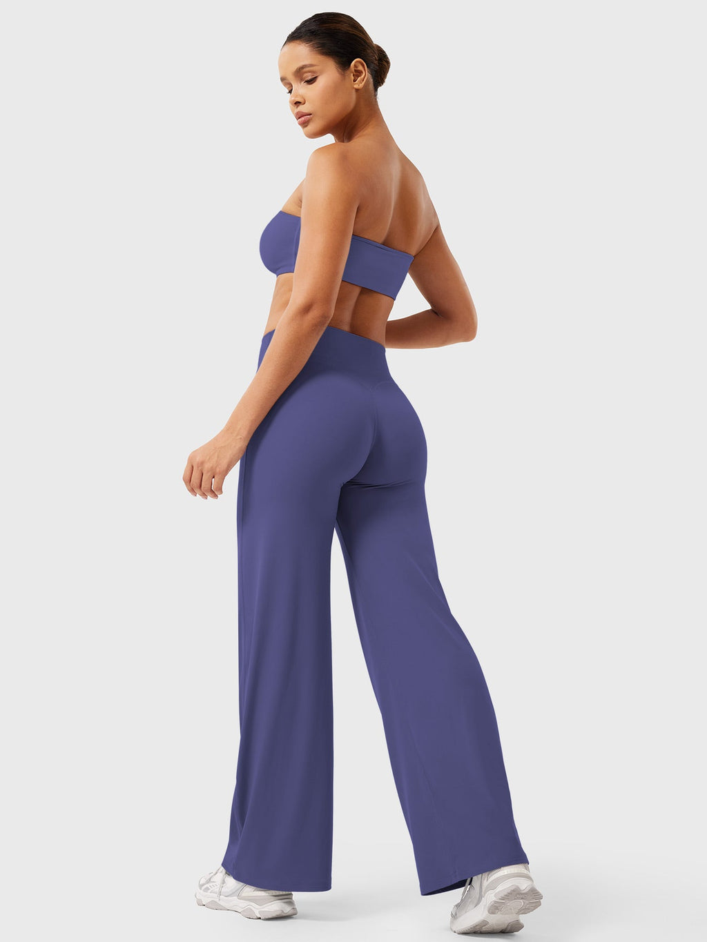 Spodnie Modelujące Wide Leg