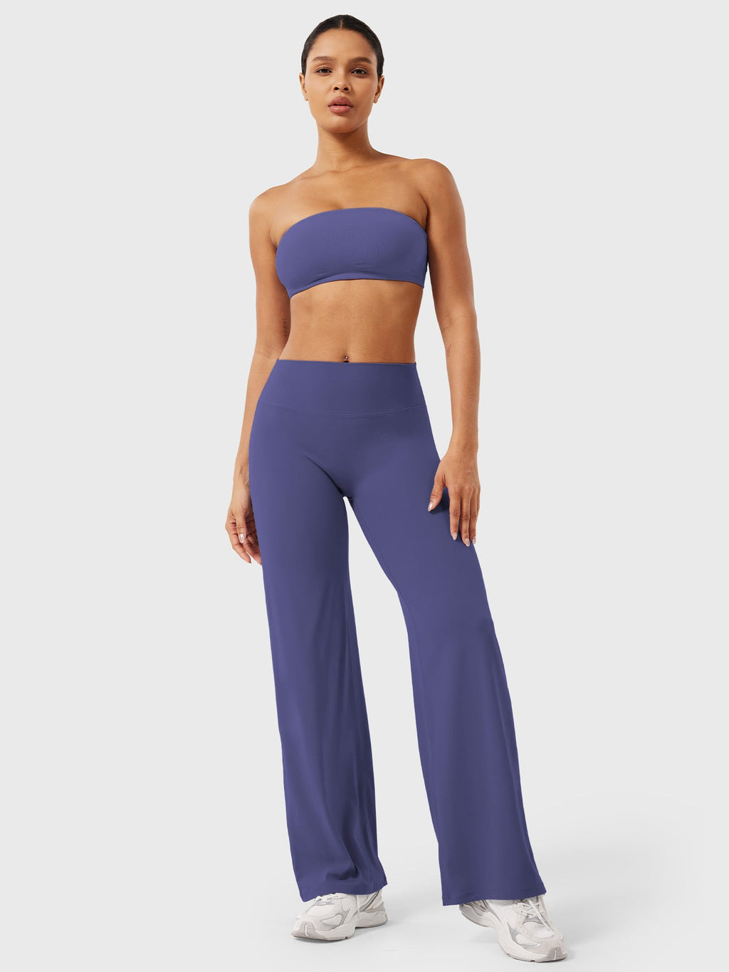 Spodnie Modelujące Wide Leg