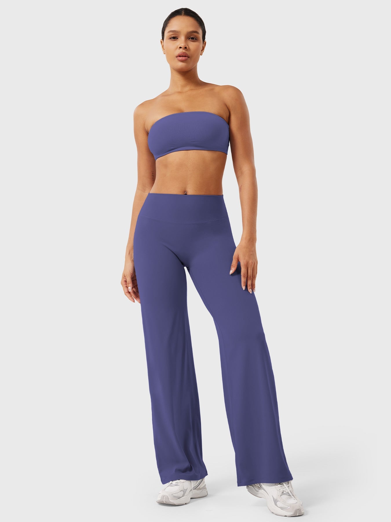 Spodnie Modelujące Wide Leg