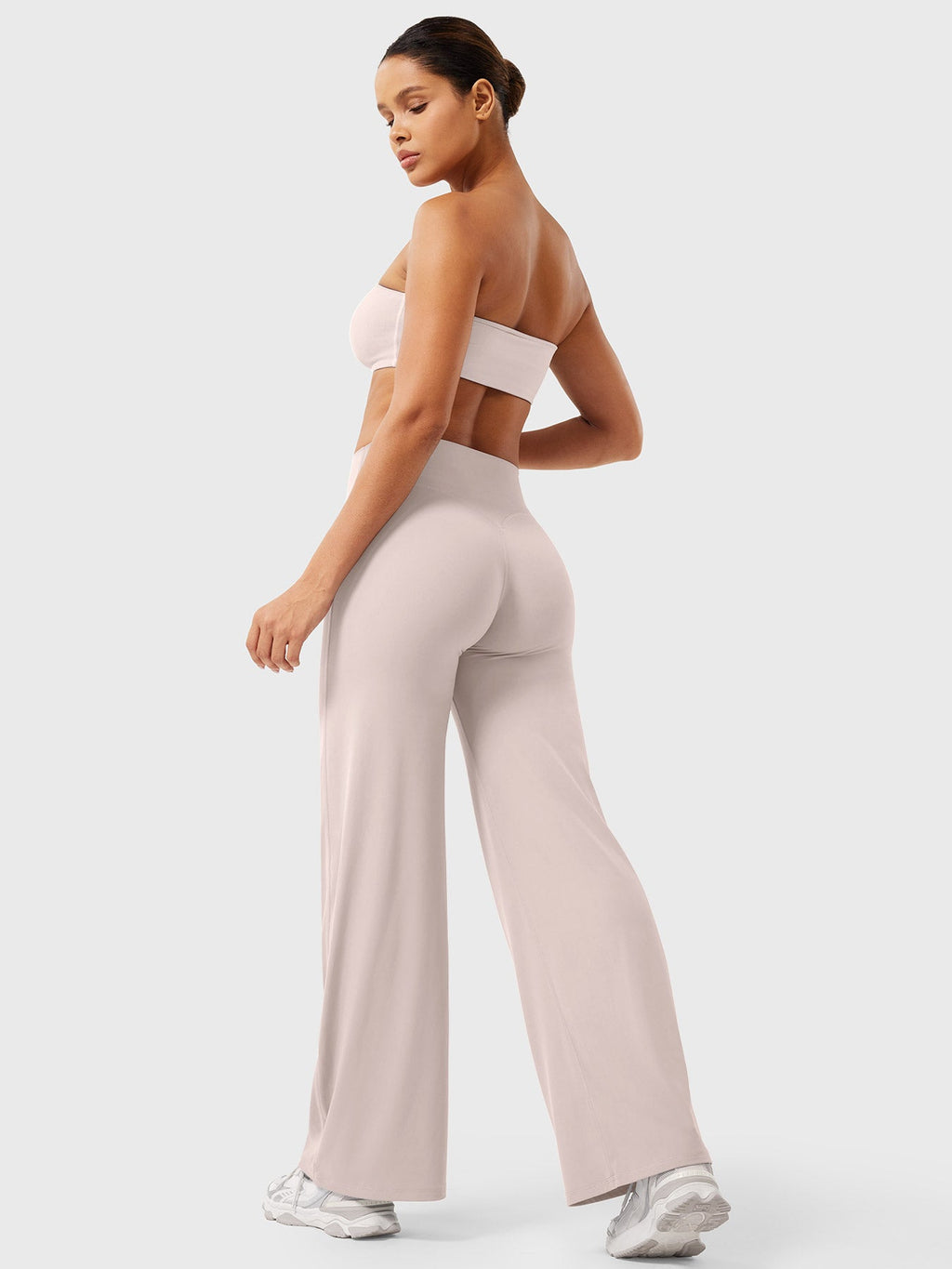 Spodnie Modelujące Wide Leg