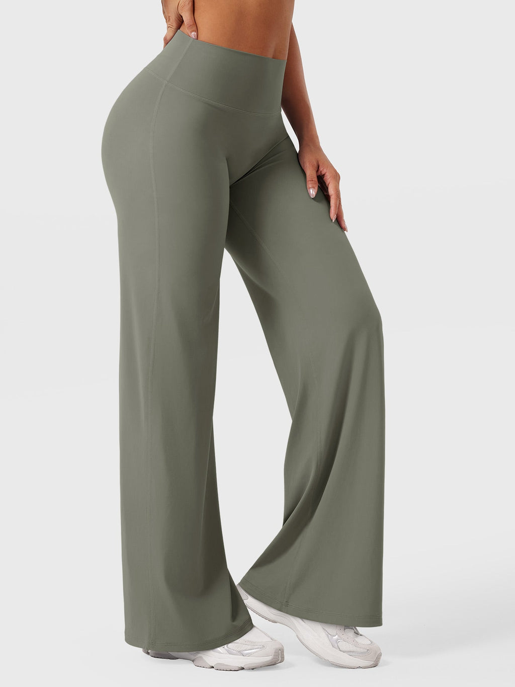 Spodnie Modelujące Wide Leg