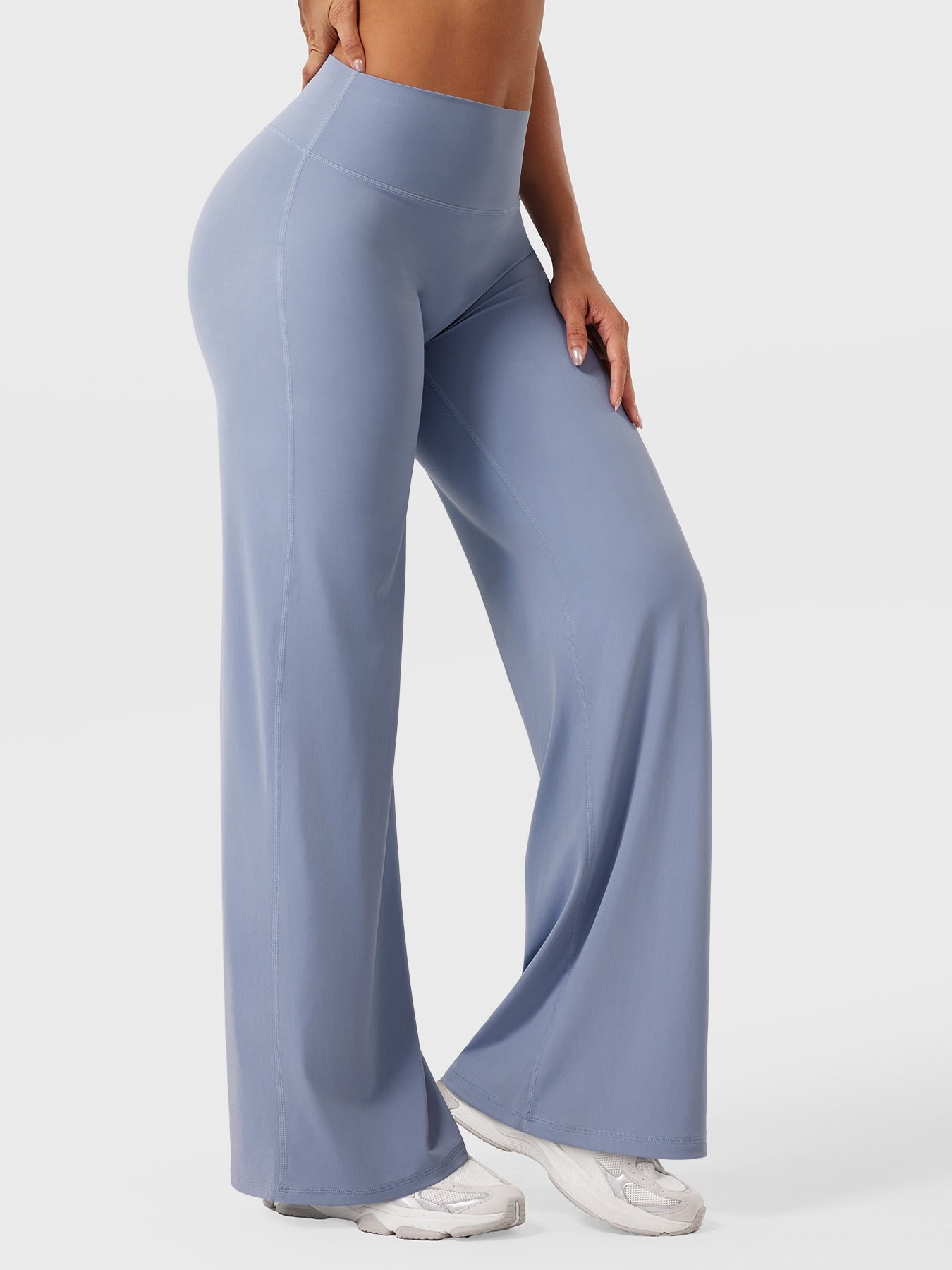 Spodnie Modelujące Wide Leg