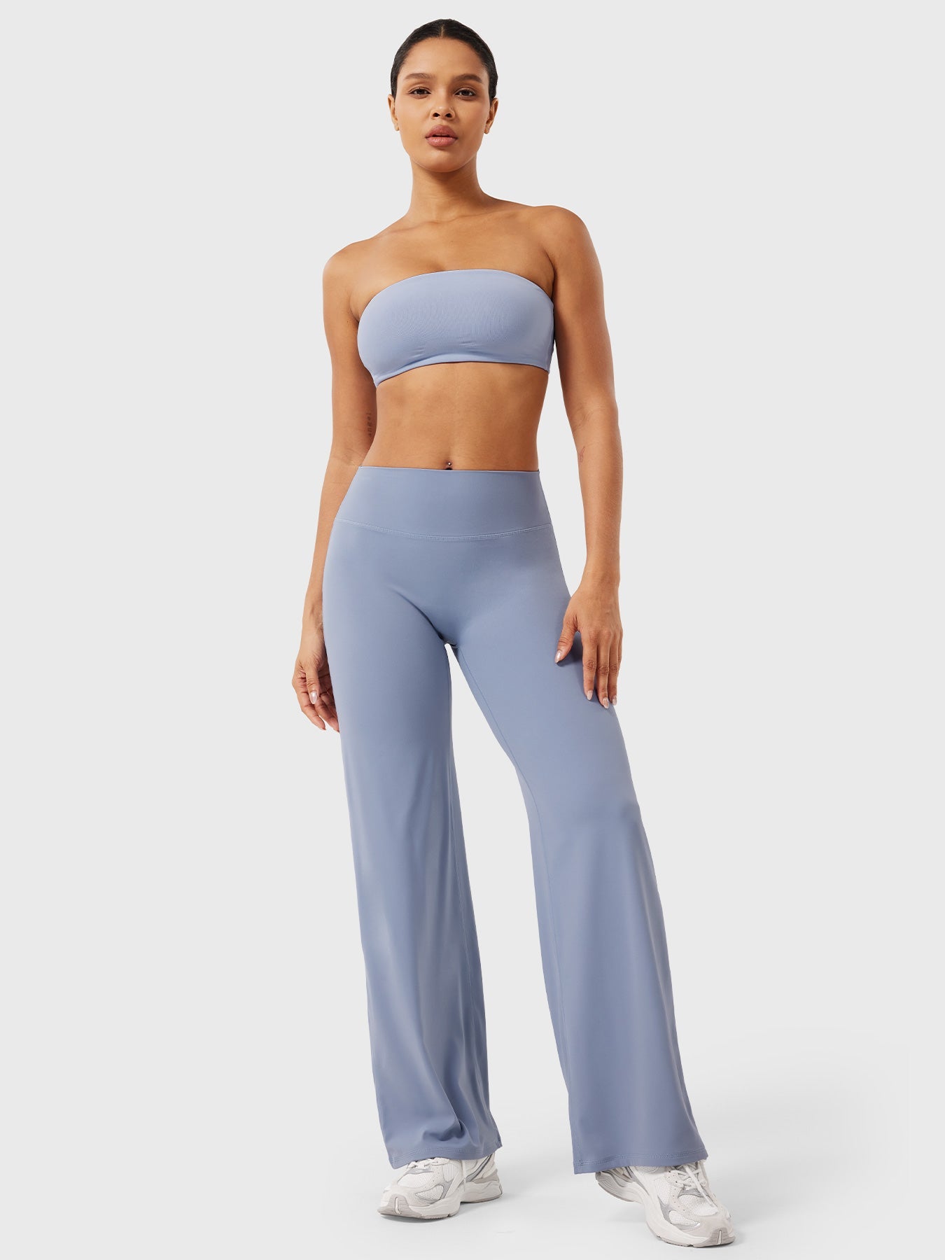 Spodnie Modelujące Wide Leg