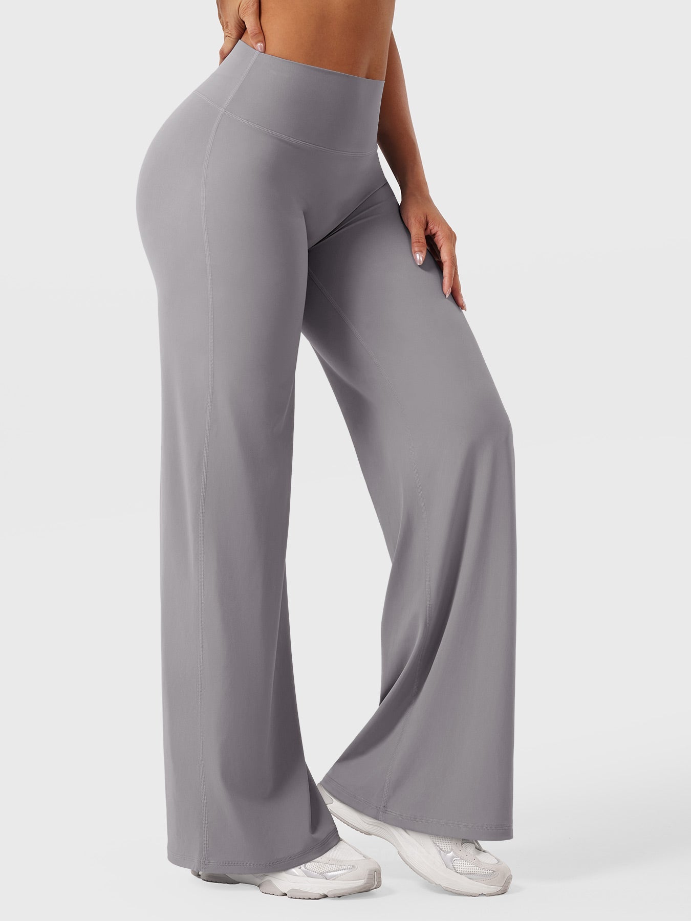 Spodnie Modelujące Wide Leg