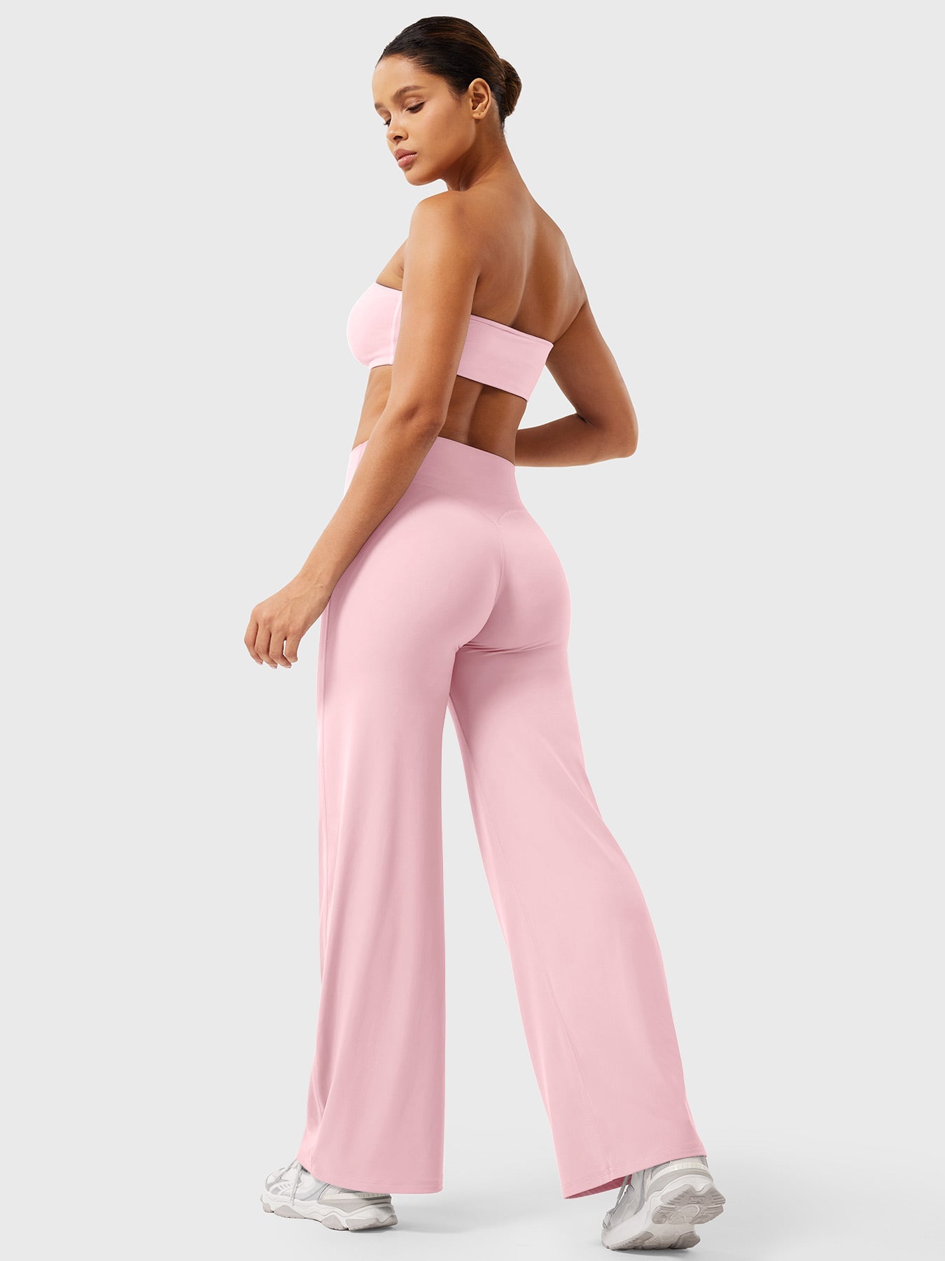Spodnie Modelujące Wide Leg