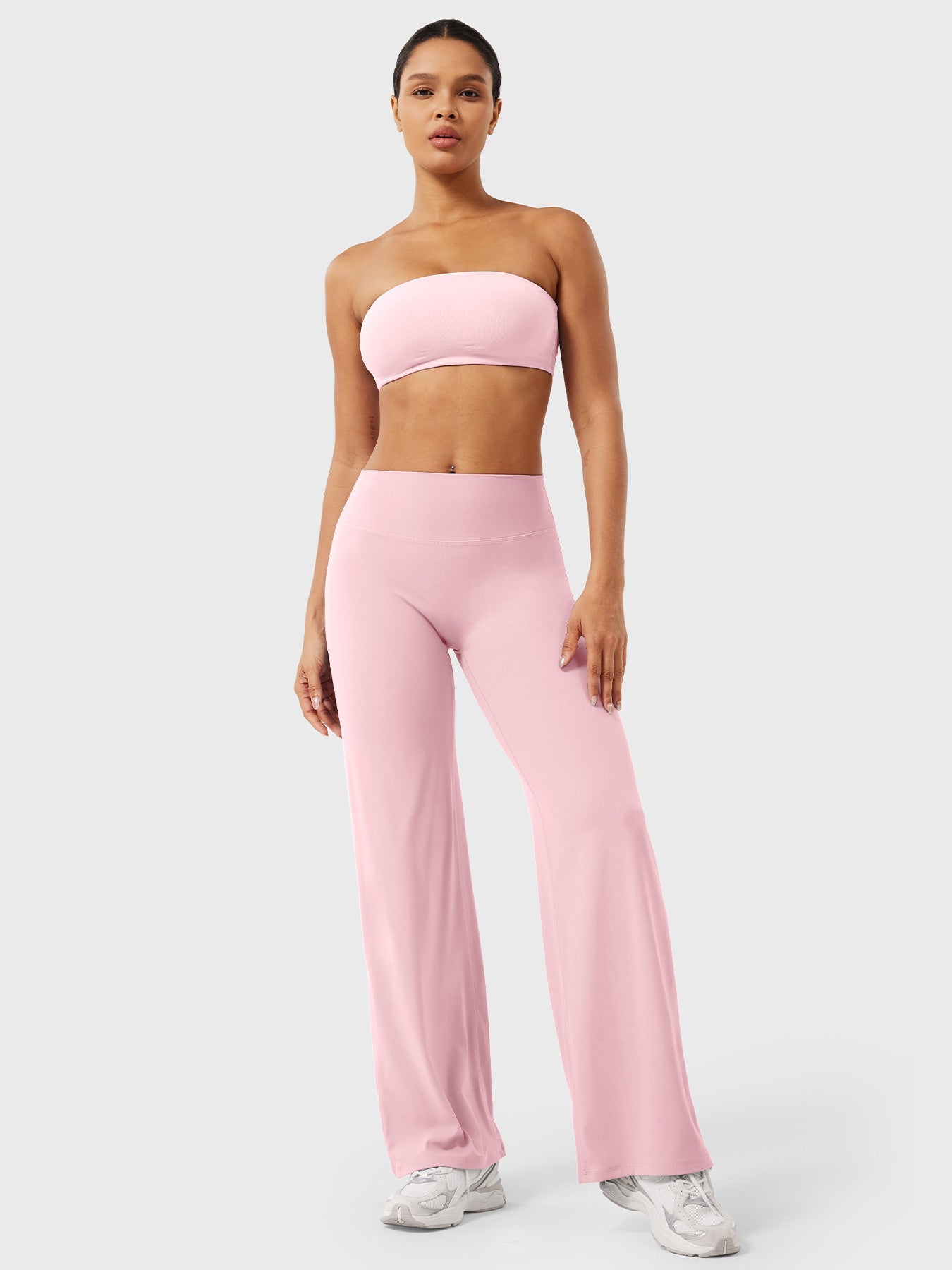 Spodnie Modelujące Wide Leg