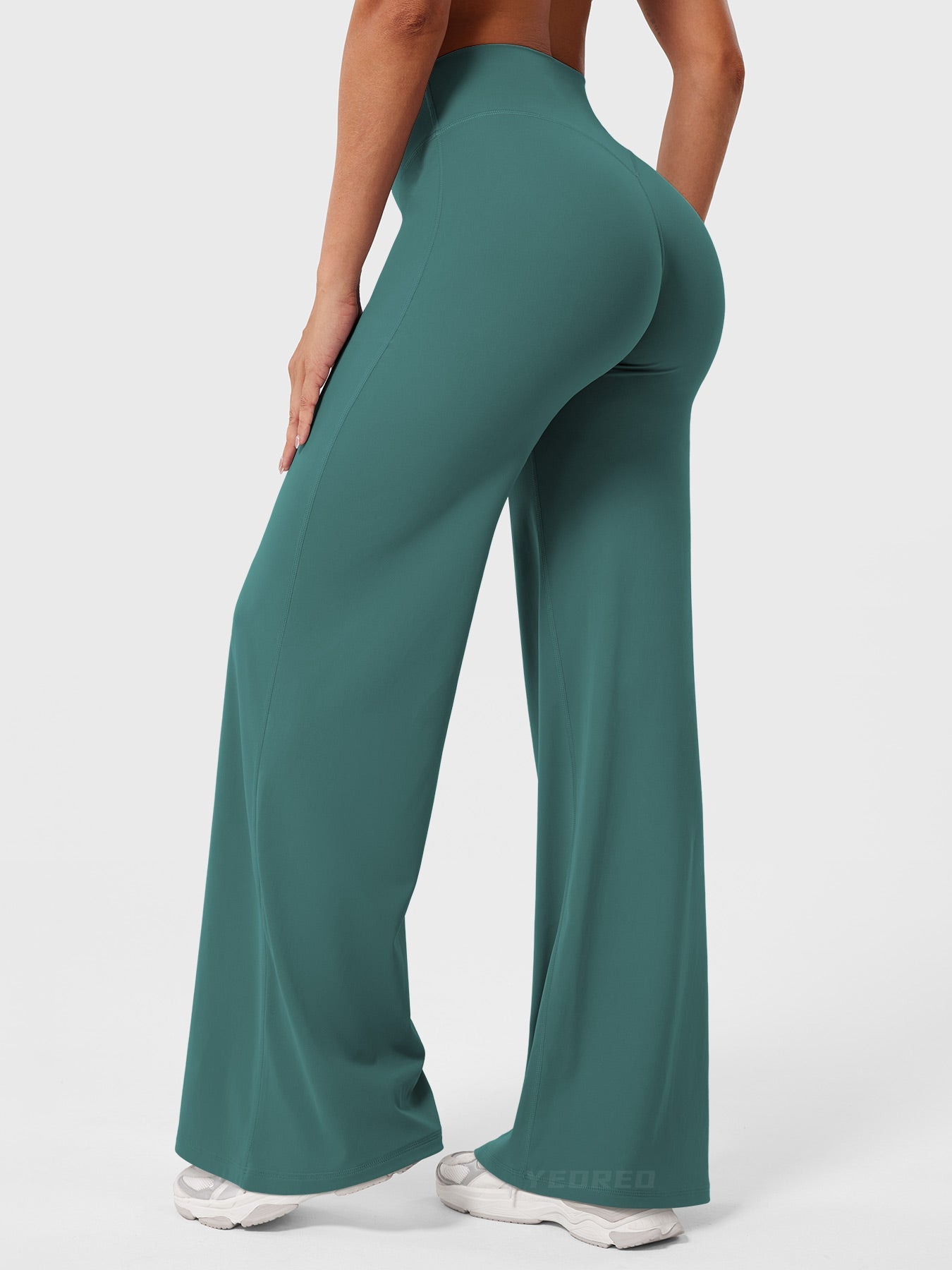 Spodnie Modelujące Wide Leg