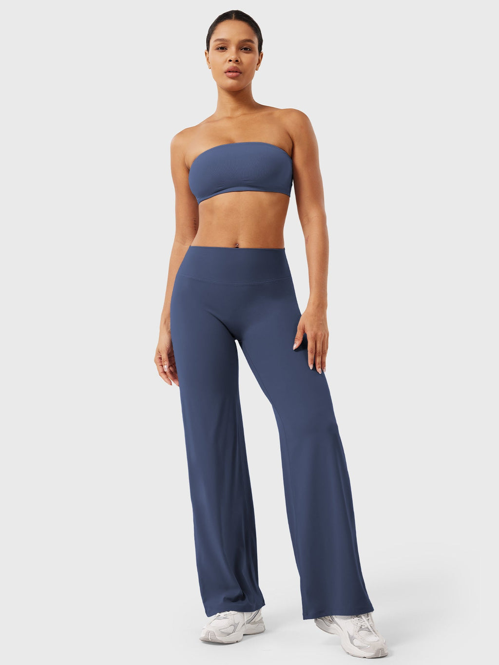 Spodnie Modelujące Wide Leg