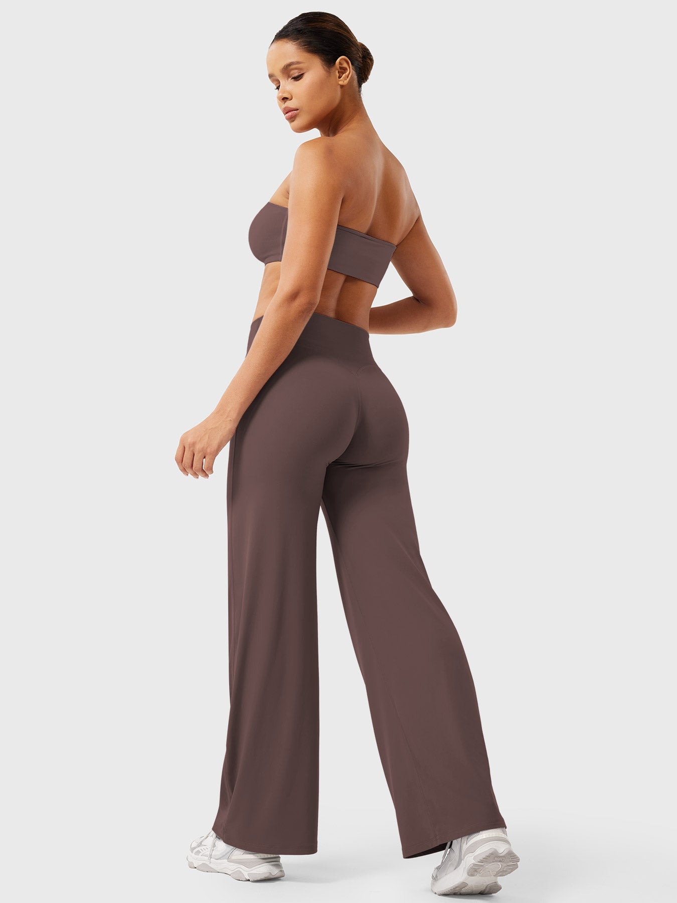 Spodnie Modelujące Wide Leg