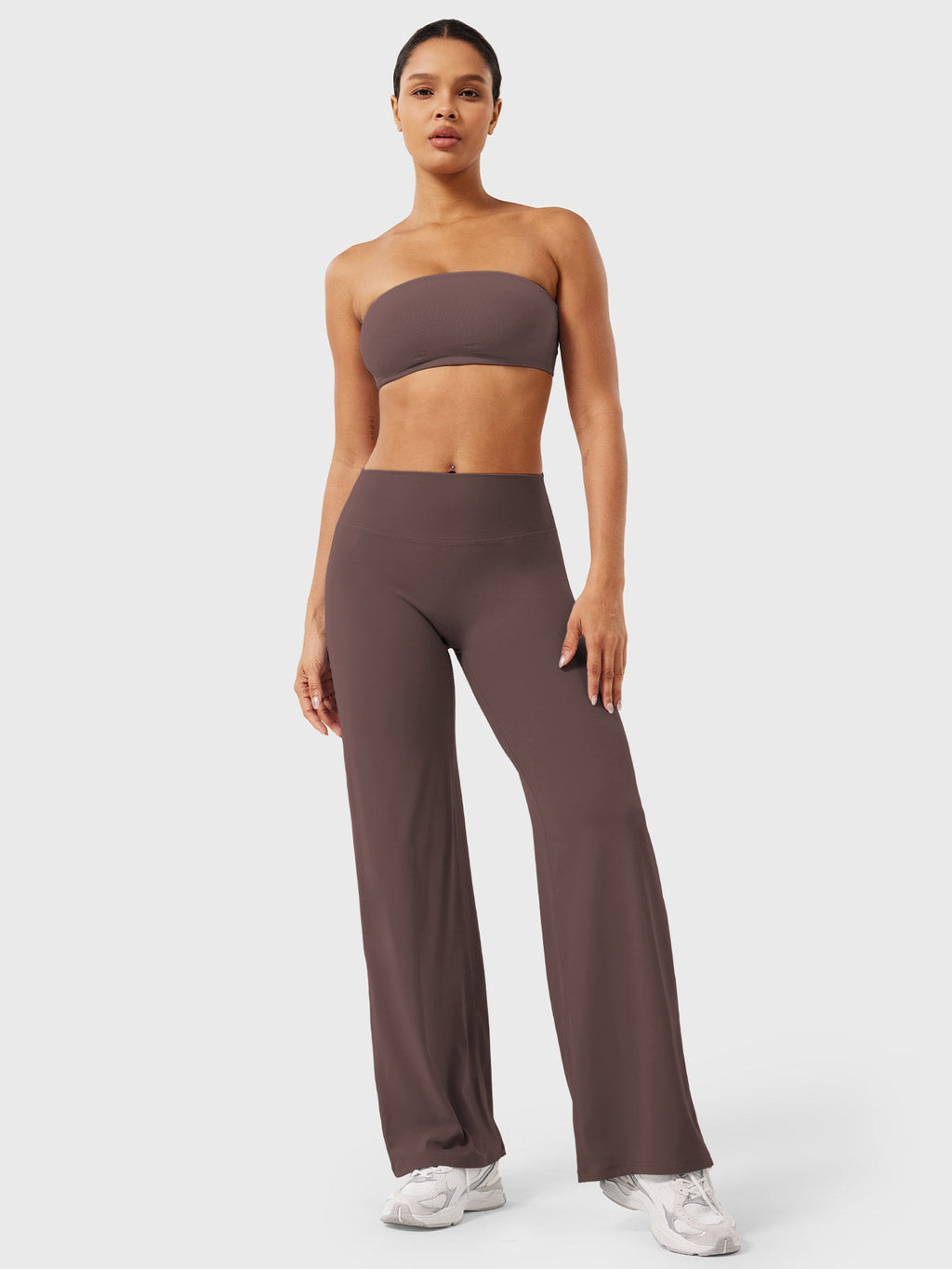 Spodnie Modelujące Wide Leg