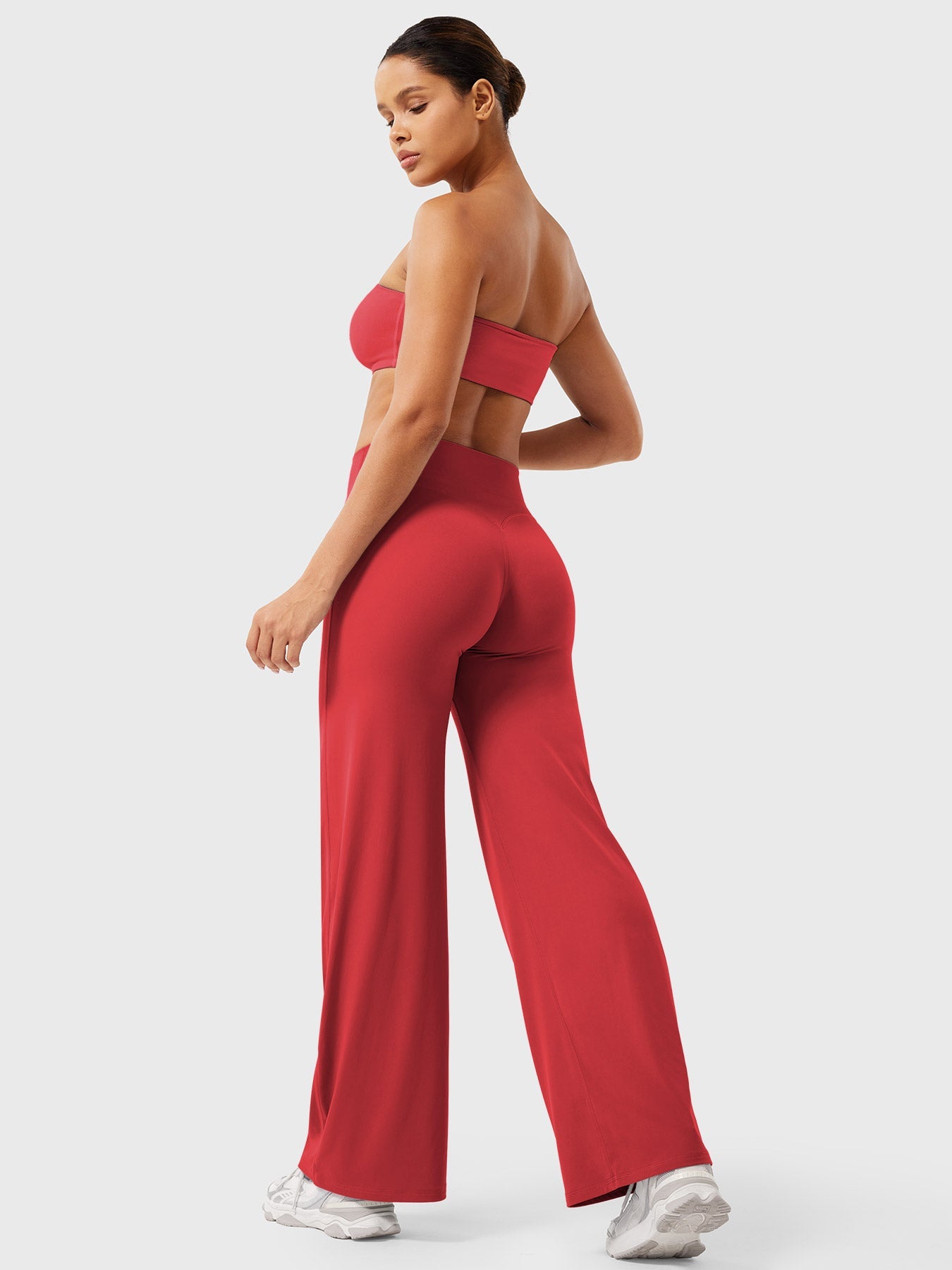 Spodnie Modelujące Wide Leg